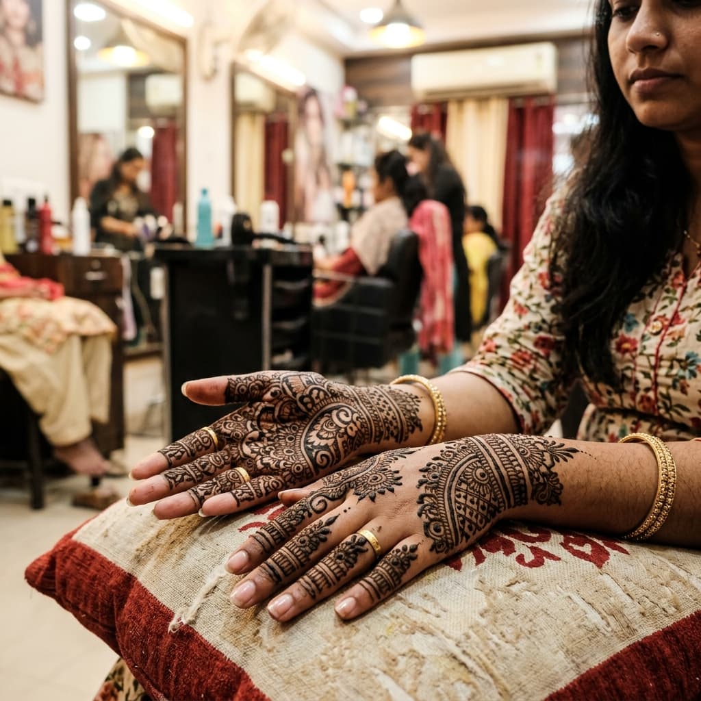 Intricate Bridal Mehndi Hand
